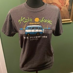 Small Vintage Surf  Dole Tag Pineapple  Plantation Hawaii Shirt 0012